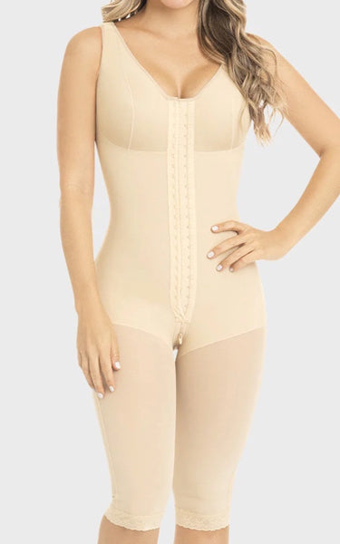 F0120 Classic Long Leg Bra Shaper