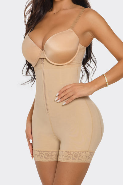 Zipper Strapless Shaper Shorts 2118