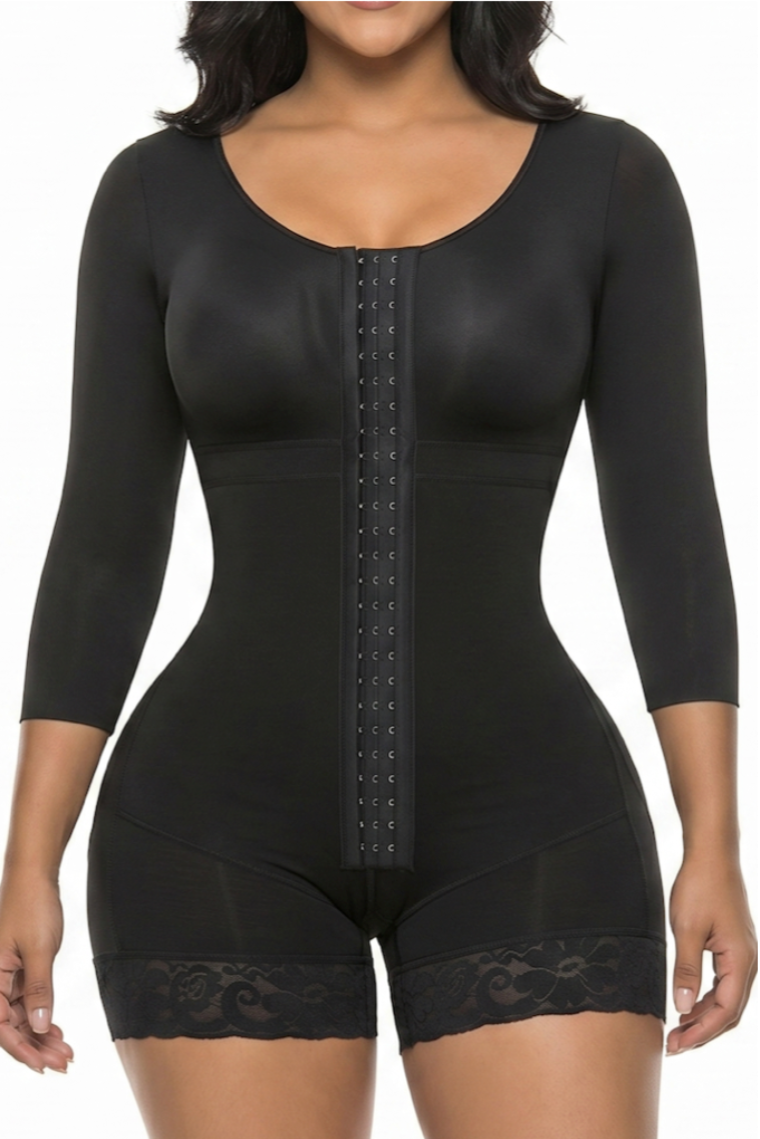 Hourglass Sculpt Full Shaper with Bra/Sleeves 9573