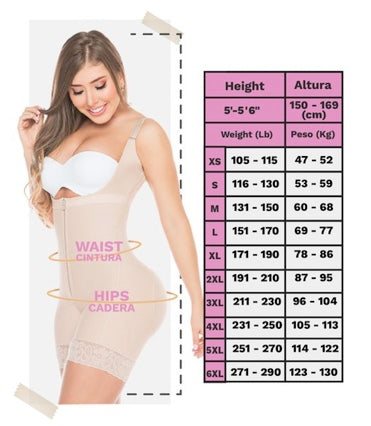 Tania Full Body Complete Shaper F0161